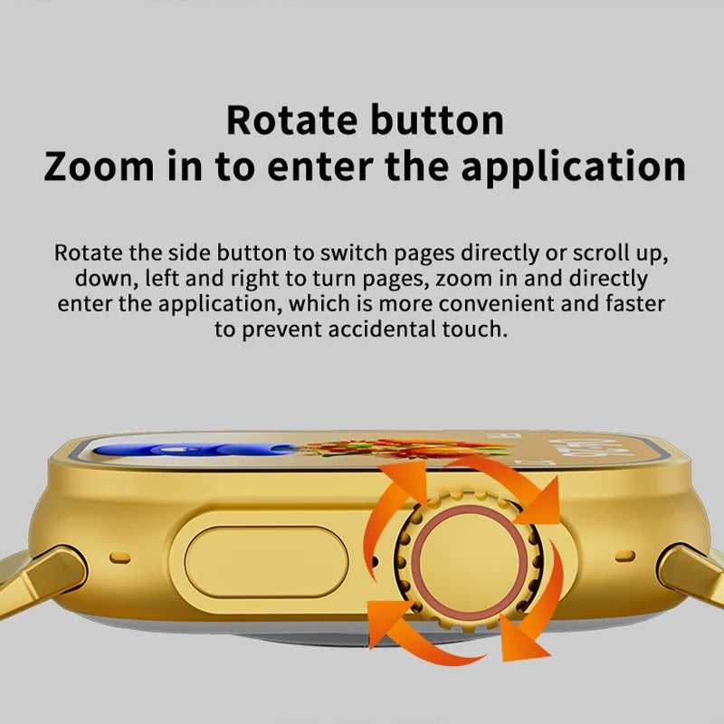 Gold Ultra Luxury Smart Watch