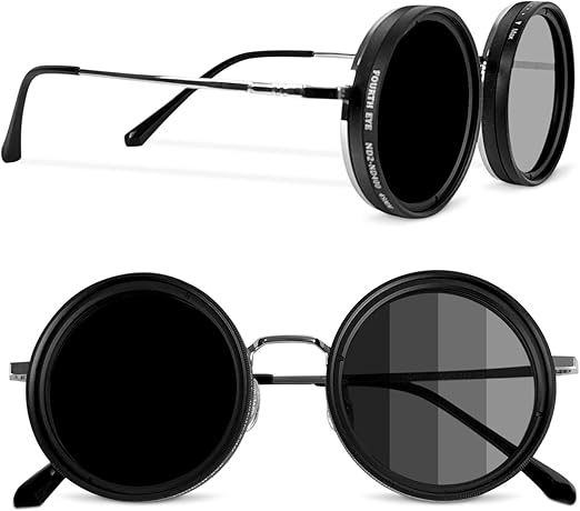 Classic Round Transparent Lens Glasses