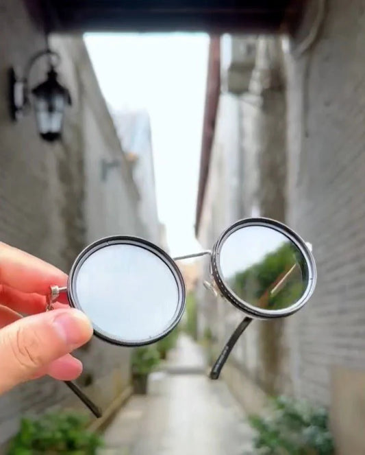 Classic Round Transparent Lens Glasses