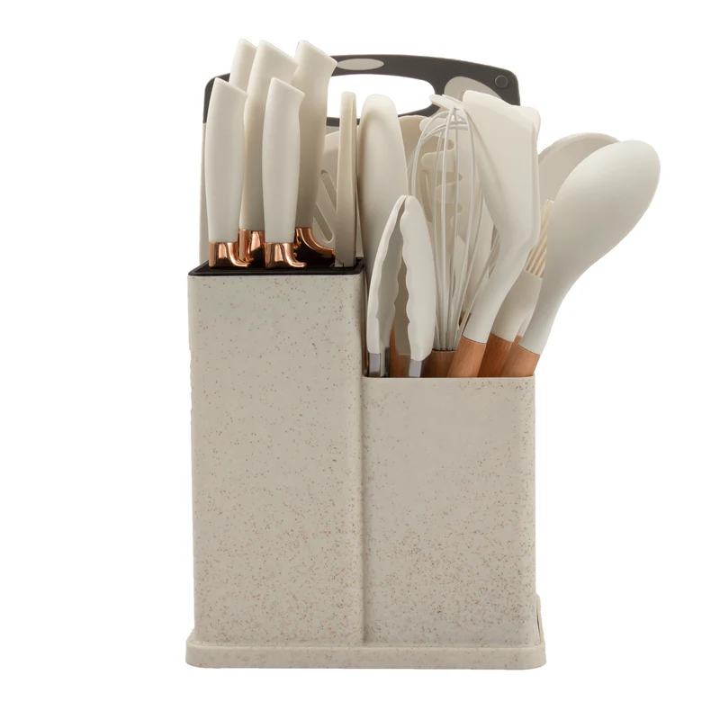19-Piece Kitchen Utensil &amp; Knife Set